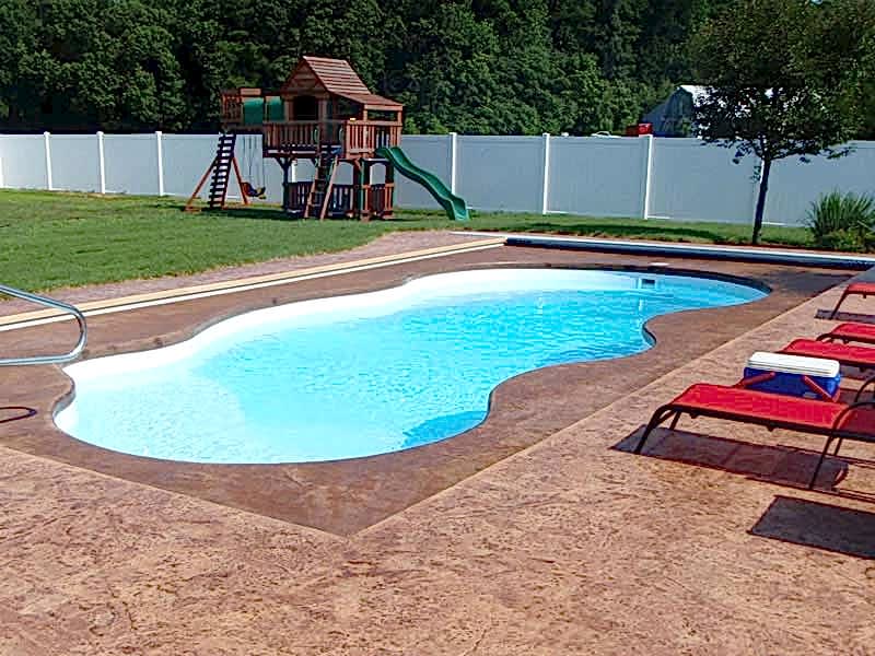 calypso fiberglass pool