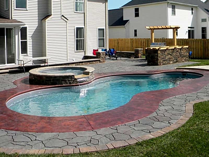 nebula fiberglass pool
