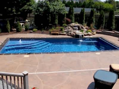 Viking Majesty Fiberglass Pool Installed in Birmingham Al